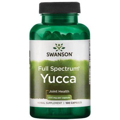 Swanson Yucca, 500mg - 100 caps