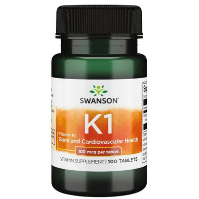 Swanson Vitamin K-1, 100mcg - 100 tabs