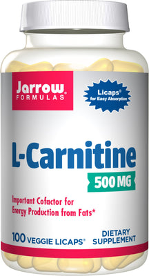 Jarrow Formulas L-Carnitine, 500mg - 100 caps