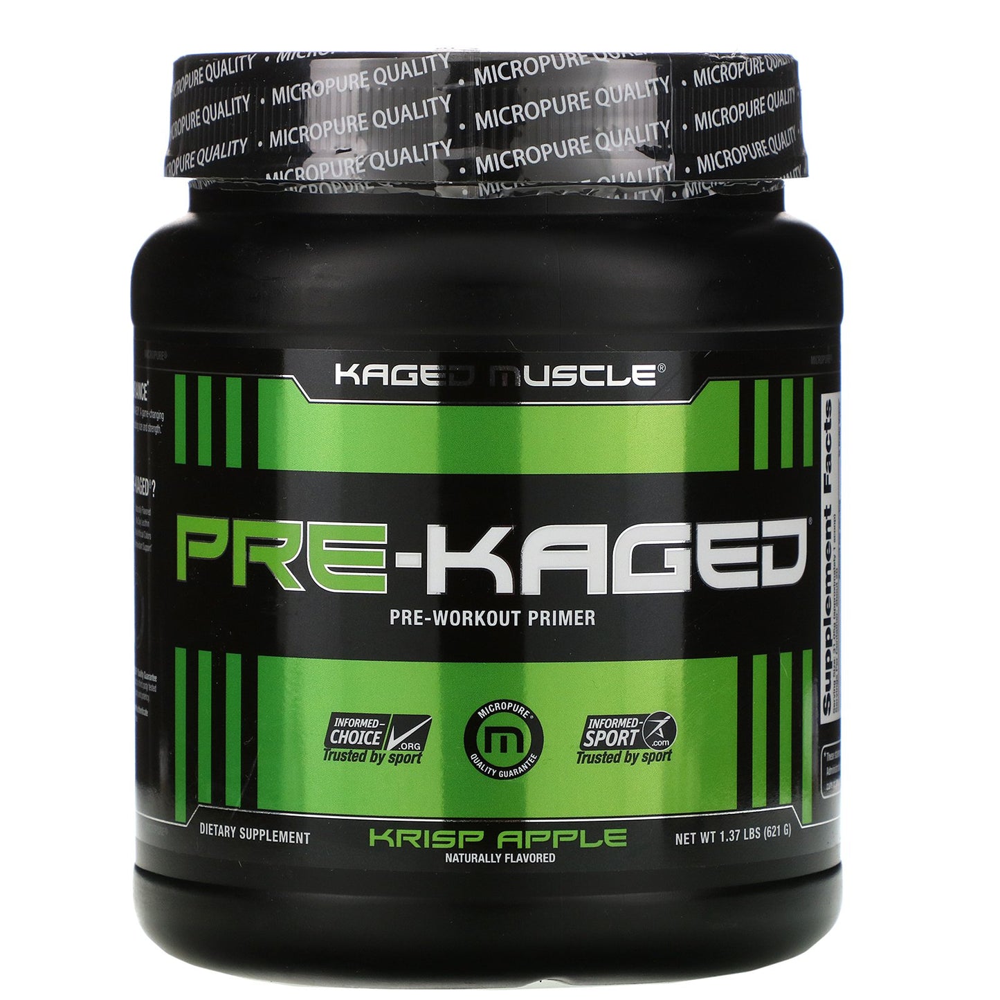 Kaged Muscle Pre-Kaged, Krisp Apple - 621g