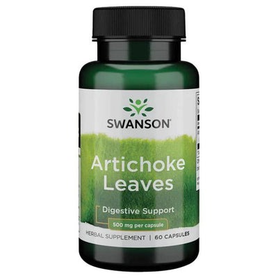 Swanson Artichoke Leaves (Cynara Scolymus), 500mg - 60 caps