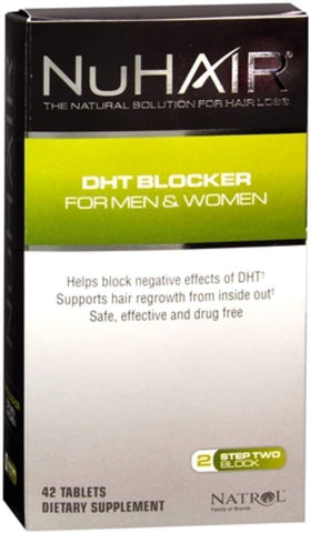 Natrol NuHair DHT Blocker for Men & Women - 60 tabs