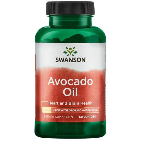 Swanson Avocado Oil, 1000mg - 60 softgels