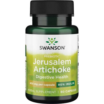 Swanson Prebiotic Jerusalem Artichoke, 400mg - 60 caps