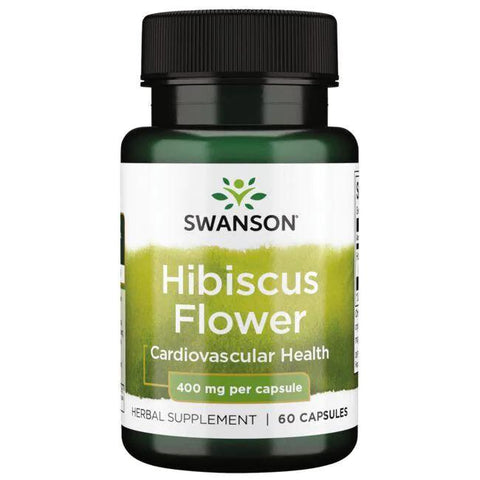 Swanson Full Spectrum Hibiscus Flower, 400mg - 60 caps