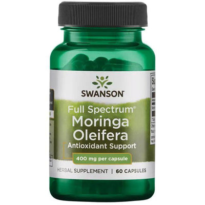 Swanson Moringa Oleifera, 400mg - 60 caps