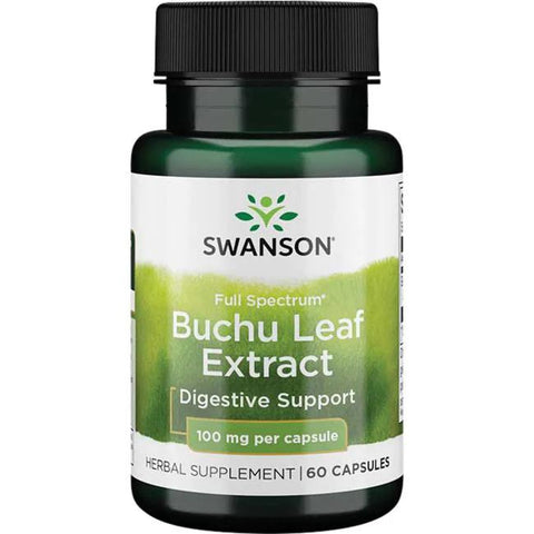 Swanson Full Spectrum Buchu Leaf 4:1 Extract, 100mg - 60 caps