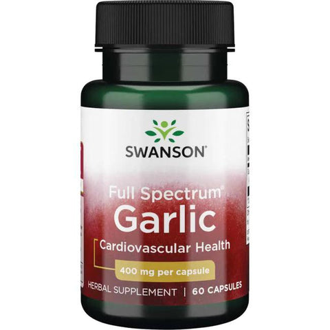 Swanson Full Spectrum Garlic (Cloves), 400mg - 60 caps