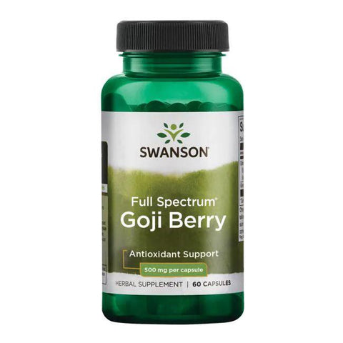 Swanson Full Spectrum Goji Berry (Wolfberry), 500mg - 60 caps