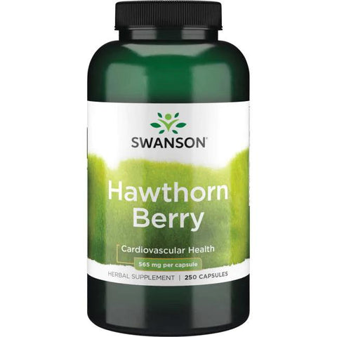 Swanson Hawthorn Berries, 565mg - 250 caps