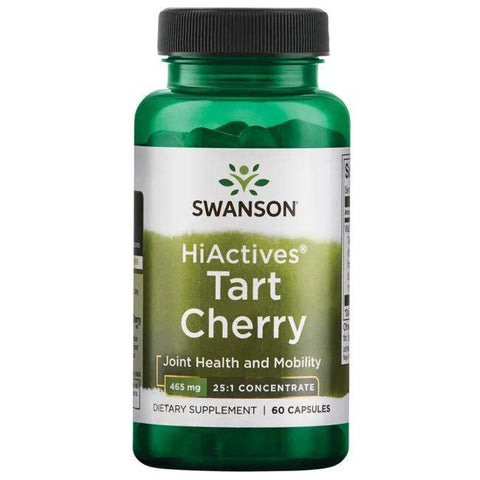 Swanson HiActives Tart Cherry, 465mg - 60 caps