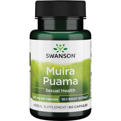 Swanson Muira Puama, 250mg (10:1) - 60 caps