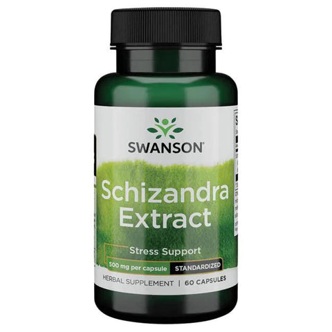 Swanson Schizandra Extract, 500mg - 60 caps