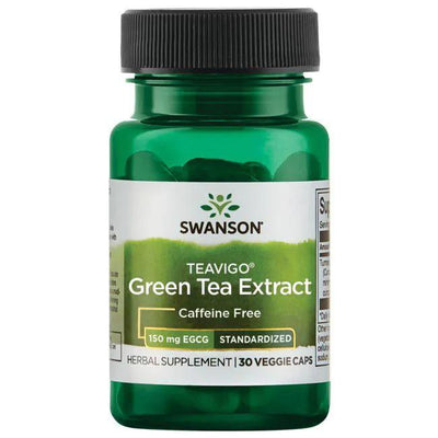 Swanson Teavigo Green Tea Extract 90% EGCG - 30 vcaps