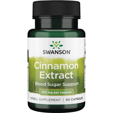 Swanson Cinnamon Extract, 250mg - 90 caps