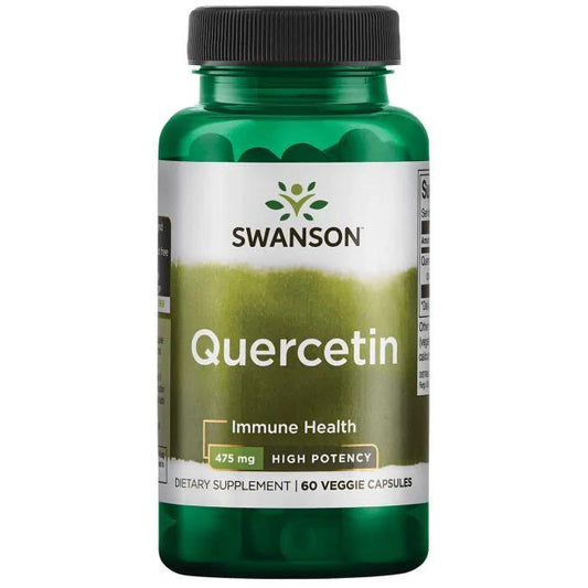 Swanson Quercetin, 475mg High Potency - 60 vcaps