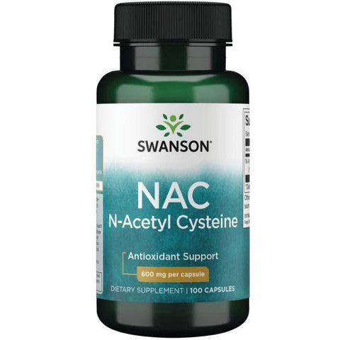 Swanson N-Acetyl Cysteine, 600mg - 100 caps