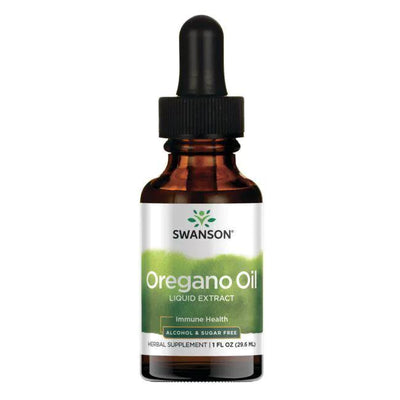 Swanson Oil of Oregano Liquid Extract, Alcohol & Sugar Free - 29 ml.