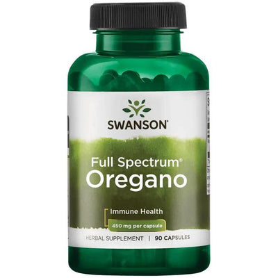 Swanson Oregano, 450mg - 90 caps