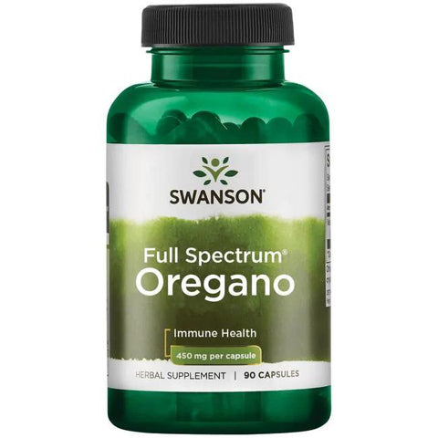 Swanson Oregano, 450mg - 90 caps