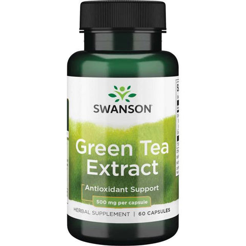 Swanson Green Tea Extract, 500mg - 60 caps