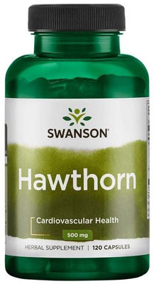 Swanson Hawthorn Extract, 500mg - 120 caps