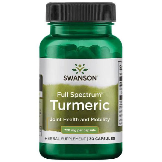 Swanson Turmeric, 720mg - 30 caps
