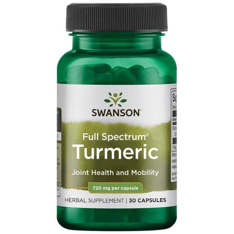 Swanson Turmeric, 720mg - 30 caps