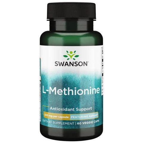 Swanson AjiPure L-Methionine, 500mg - 60 vcaps