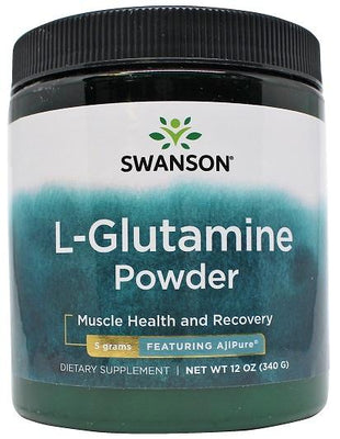 Swanson AjiPure L-Glutamine Powder - 340g