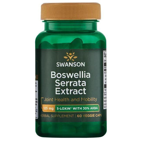 Swanson Boswellia Serrata Extract, 125mg - 60 vcaps