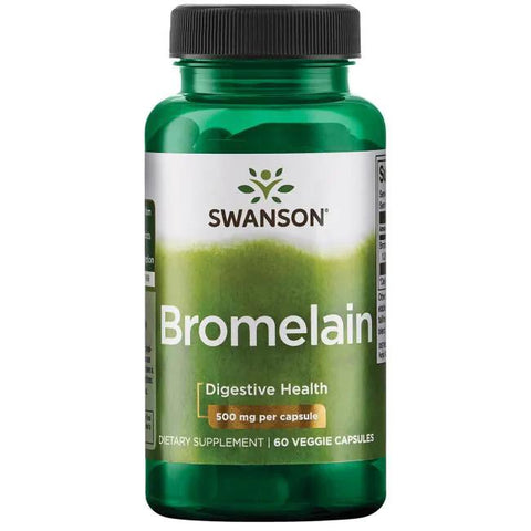 Swanson Bromelain, 1000mg - 60 vcaps