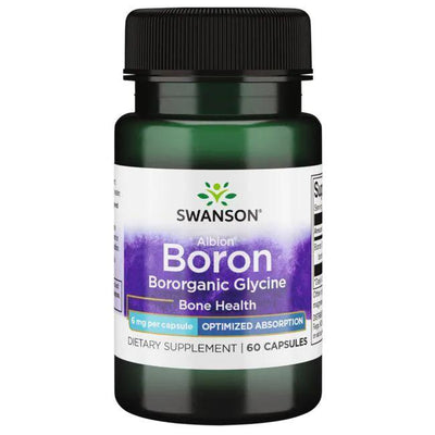 Swanson Boron from Albion Boroganic Glycine, 6mg - 60 caps