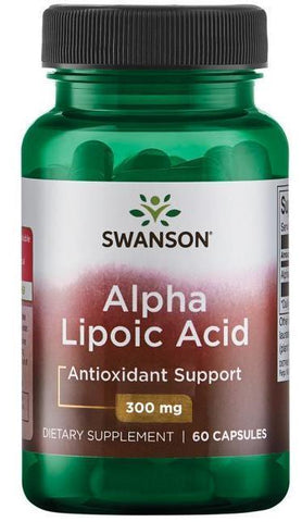 Swanson Alpha Lipoic Acid, 300mg - 60 caps