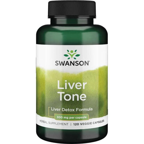 Swanson Liver Tone Liver Detox Formula, 300mg - 120 vcaps