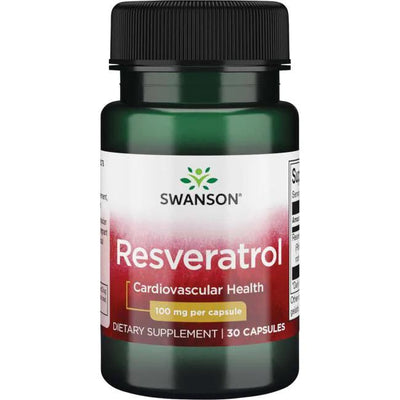 Swanson Resveratrol, 100mg - 30 caps