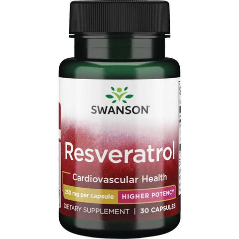 Swanson Resveratrol, 250mg - 30 caps