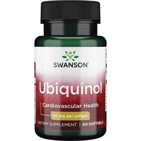 Swanson Ubiquinol, 50mg - 60 softgels