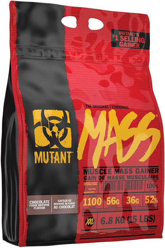 Mutant Mass, Chocolate Fudge Brownie - 6800g