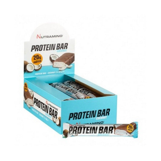Nutramino Protein Bar, Coconut - 16 x 66g