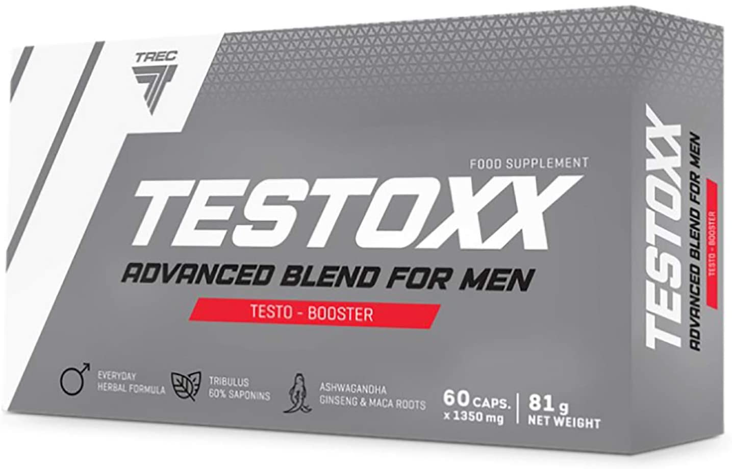 Trec Nutrition TestoXX, 1350mg - 60 caps
