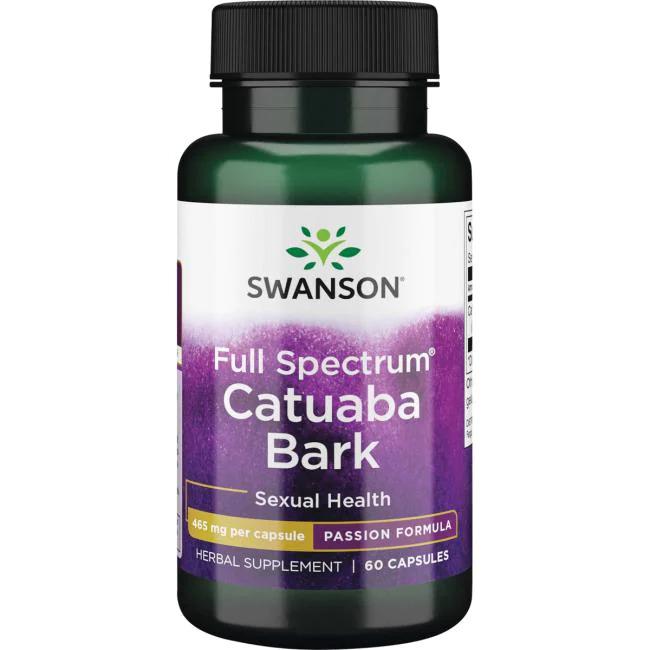 Swanson Catuaba Bark, 465mg - 60 caps