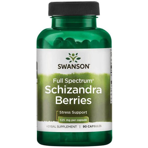 Swanson Full Spectrum Schizandra Berries, 525mg - 90 caps