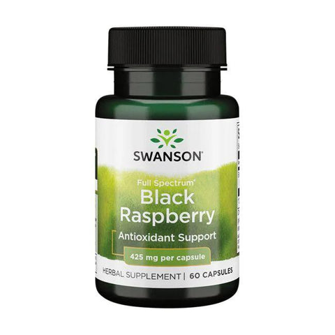 Swanson Full Spectrum Black Raspberry, 425mg - 60 caps