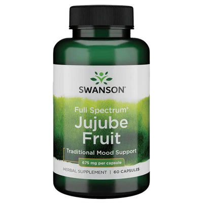 Swanson Full Spectrum Jujube Fruit, 675mg - 60 caps