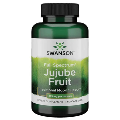 Swanson Full Spectrum Jujube Fruit, 675mg - 60 caps