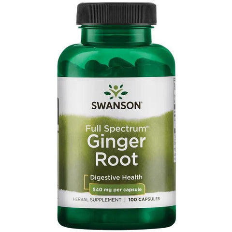 Swanson Ginger Root, 540mg - 100 caps