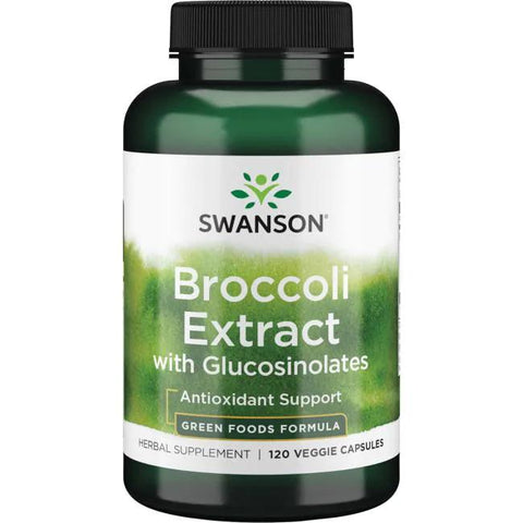 Swanson Broccoli Extract with Glucosinolates - 120 vcaps