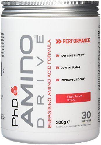 PhD Amino Drive, Fruit Punch - 300g