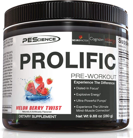 PEScience Prolific, Melon Berry Twist - 280g